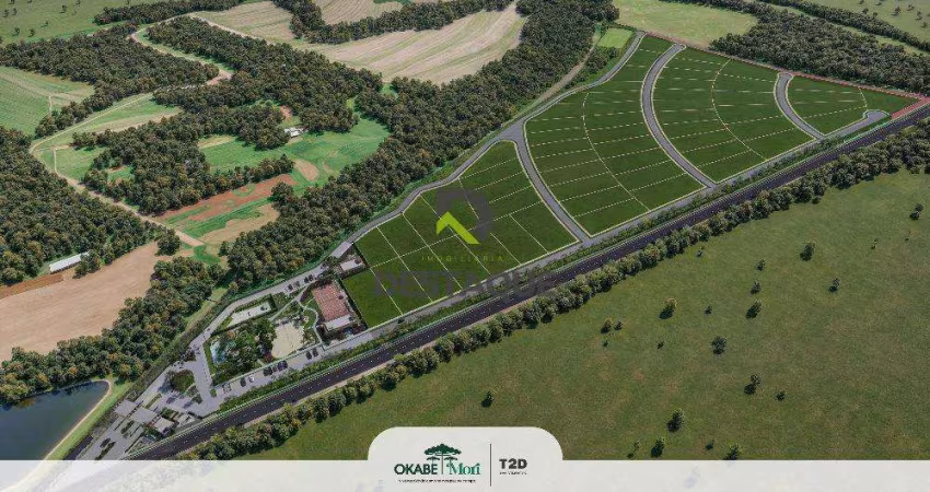 Chacaras com 1.000m2- Condominio de Chacaras Okabe- Estrada Rio da Paz