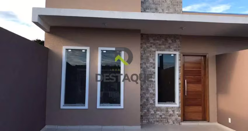 Casa a venda com 3 dormitorios - bairro guaruja- cascavel pr