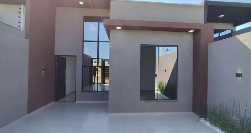 Casa nova com 3 dormitorios- loteamento positano- bairro brazmadeira