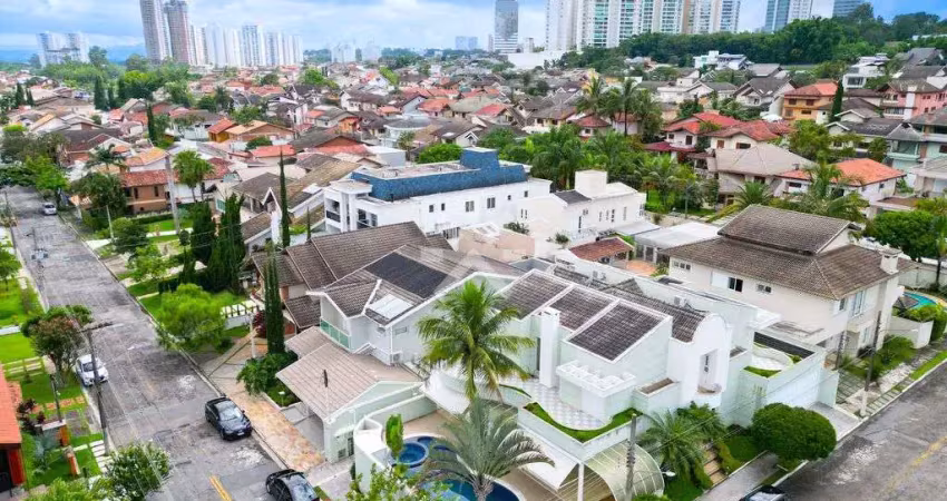 Sobrado amplo em condomínio com 4 suítes, 384m² | condomínio jardim das colinas