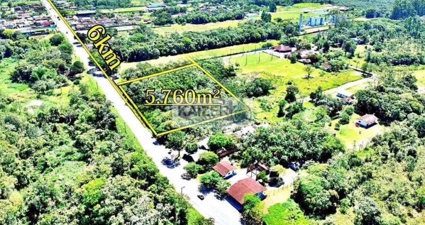 Área residencial/comercial em da reta, são francisco do sul/sc