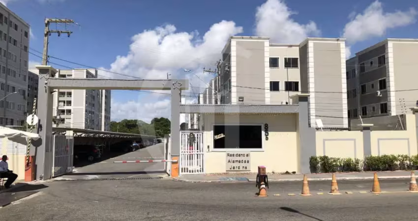 Apartamento para locação no cond. alamedas jardins, bairro inácio barbosa.
