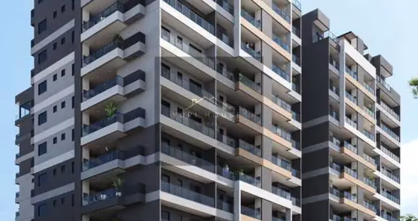 Apartamento à venda em caraguatatuba-sp, parque balneário poiares: 1 quarto, 1 suíte, 1 sala, 2 banheiros, 54,36m². venha conferir!