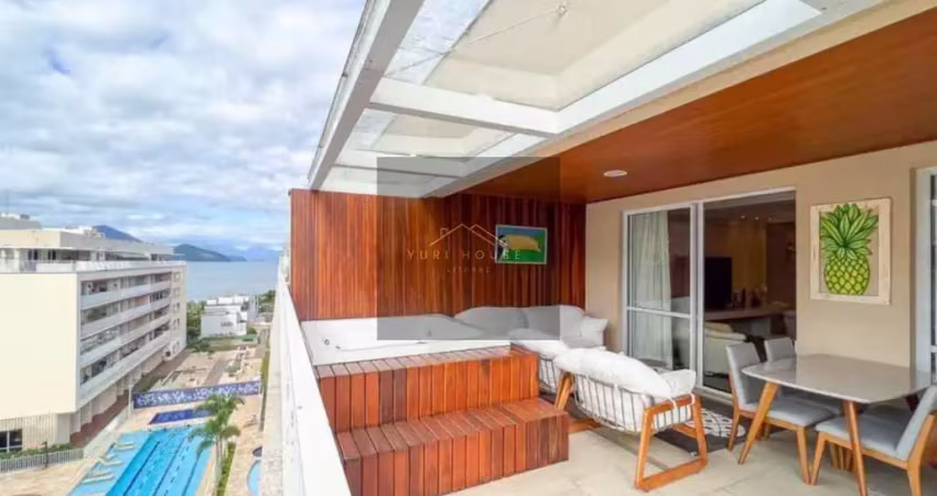 Cobertura à venda em ubatuba-sp, itagua: 3 quartos, 3 suítes, 3 salas, 3 banheiros, 4 vagas, 183m². confira!