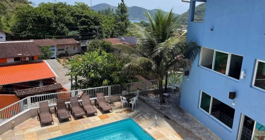 Casa à venda em ubatuba-sp, praia do perequê mirim: 4 quartos, 4 suítes, 3 salas, 5 banheiros, 2 vagas, 306m².