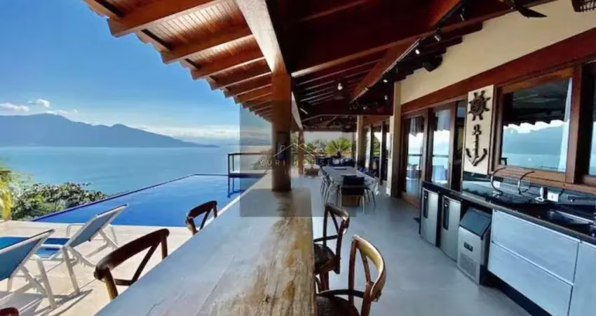 Luxuosa mansão em condomínio à venda em ilhabela-sp, bairro siriuba: 9 quartos, 9 suítes, 3 salas, 10 banheiros, 10 vagas, 900m².