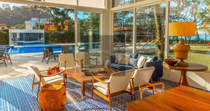 Casa de luxo em condomínio no bairro tenorio, ubatuba-sp: 7 quartos, 7 suítes, 3 salas, 8 banheiros, 980m² de área. venha conferir!