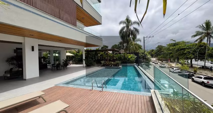 Apartamento de luxo à venda em itagua, ubatuba-sp: 3 quartos, 3 suítes, 2 salas, 4 banheiros, 2 vagas de garagem, 134,18 m².