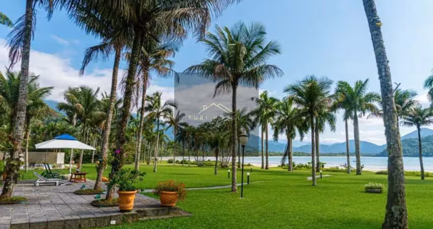 Casa em frente mar condomínio à venda em ubatuba-sp, praia dura: 7 quartos, 6 suítes, 2 salas, 8 banheiros, 8 vagas, 618m².