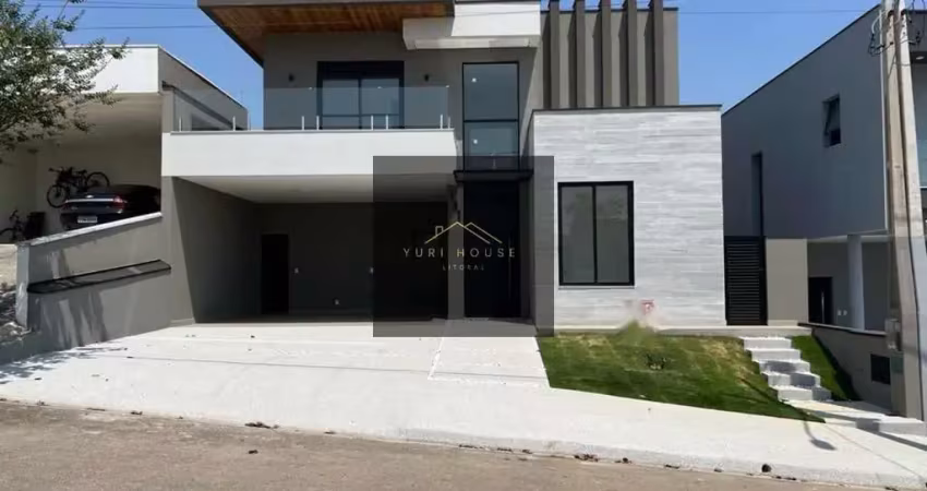 Venda de casa em condomínio de luxo em caçapava-sp - 3 quartos, 3 suítes, 3 salas, 5 banheiros, 4 vagas de garagem - 214m²