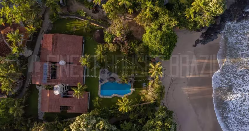 Casa em ubatuba a beira mar com 6 suítes , na praia domingas dias
