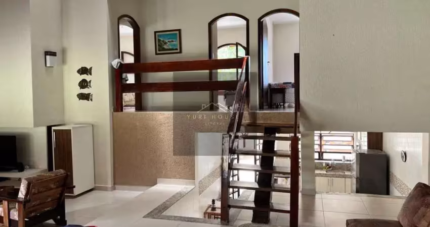 Sobrado à venda em caraguatatuba-sp, 5 quartos, 3 suítes, 4 banheiros, 4 vagas, 260m² no park imperial.