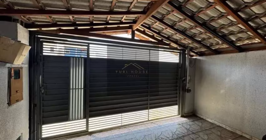 Casa à venda em taubaté-sp, jardim continental ii: 2 quartos, 1 sala, 2 banheiros, 2 vagas de garagem, 125 m².