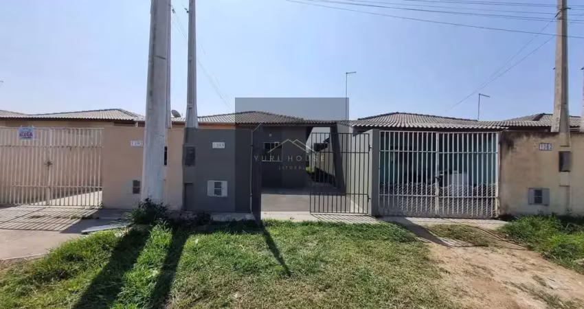 Casa à venda em caraguatatuba-sp, no balneário dos golfinhos: 2 quartos, 1 sala, 2 banheiros, 1 vaga de garagem, 70m².