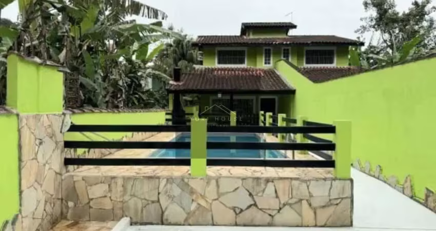Casa em condomínio à venda em caraguatatuba-sp, verde mar: 6 quartos, 2 suítes. praia cocanha