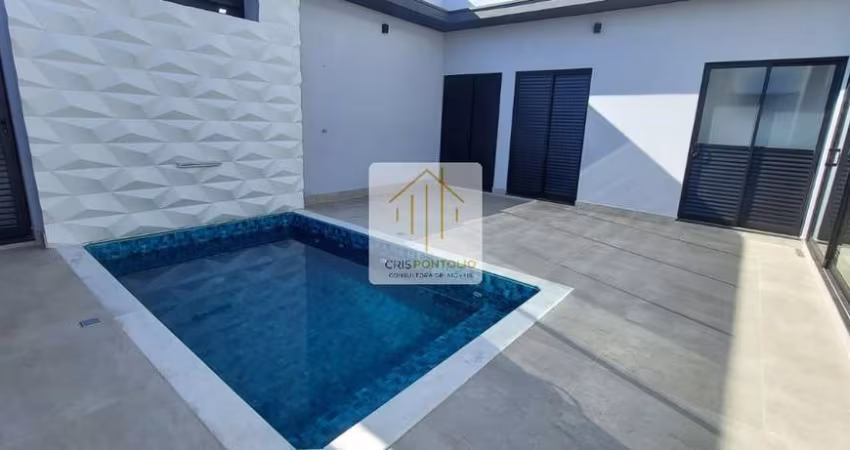 Imperdível casa à venda em Indaiatuba-SP, Loteamento Park Gran Reserve: 3 quartos, 3 suítes, 1 sala, 4 vagas, 190m²!