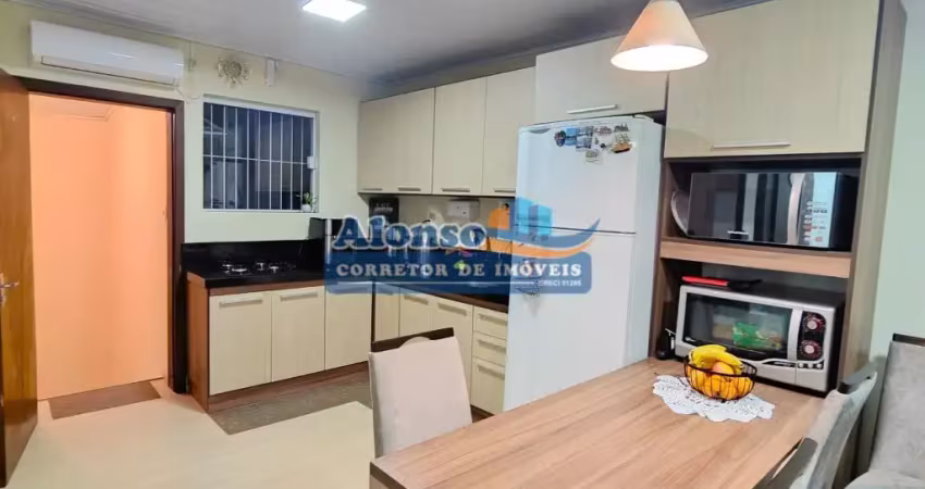 Lindo sobrado semi mobiliado em condominio no bairro fatima