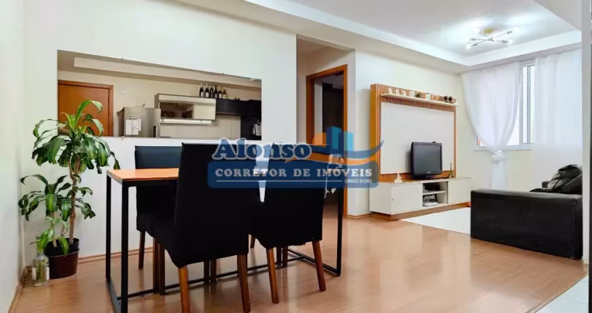 Apartamento semi mobiliado com 02 quartos