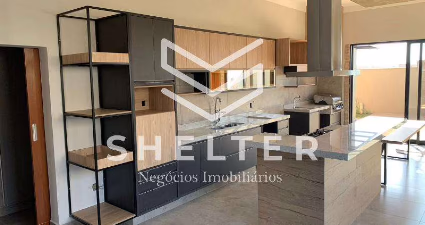 Casa à venda, 03 suítes, casa térrea, rica em móveis planejados, ótima localização, Bonfim Paulista, Ribeirão Preto, SP