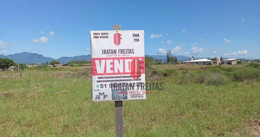 Terreno à venda, 390 m² por r$ 85.000,00 - quatro lagos - arroio do sal/rs