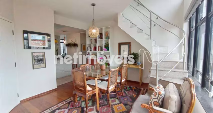 Apartamento cobertura à venda no Sion com 200 m² e 3 dormitórios/quartos disponíveis.