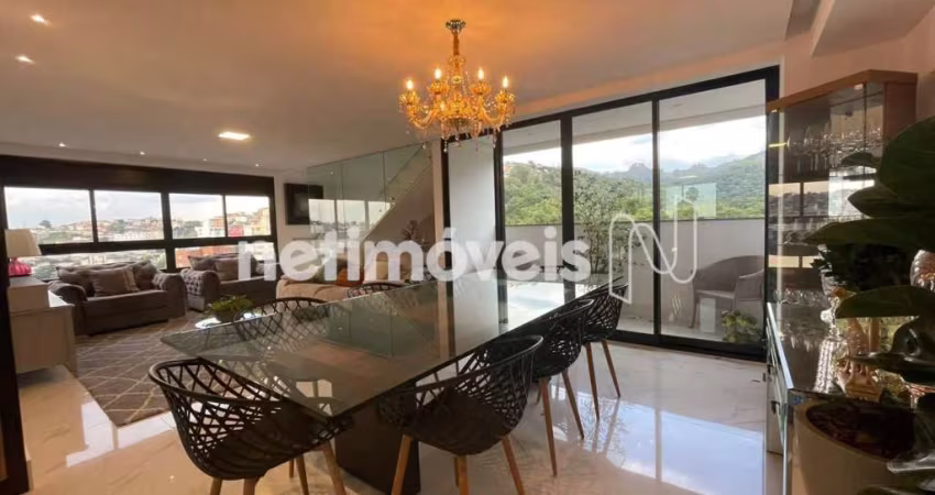 Apartamento Cobertura à Venda no Bairro Serra com 356m² e 4 Dormitórios/Quartos