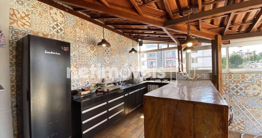 Apartamentos cobertura à venda no bairro Padre Eustáquio com 185 m² e 4 dormitórios/quartos