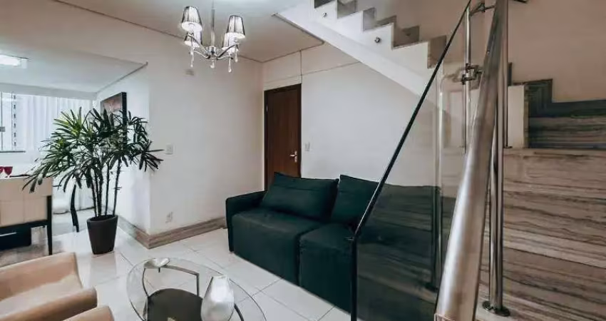 Cobertura com 1 quarto à venda na Rua Lauro Ferreira, 163, Buritis, Belo Horizonte
