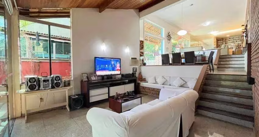 Casa com 5 quartos à venda na Rua Saturno, 251, Santa Lúcia, Belo Horizonte