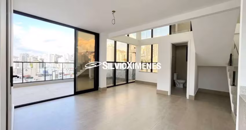 Residencial › cobertura no sion com 204,00 (m²), 3 quartos e 3 vagas para venda