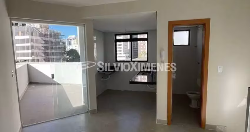 Cobertura com 1 quarto à venda na Rua Cláudio Manoel, 296, Funcionários, Belo Horizonte