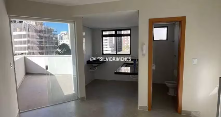 Cobertura com 1 quarto à venda na Rua Cláudio Manoel, 296, Funcionários, Belo Horizonte