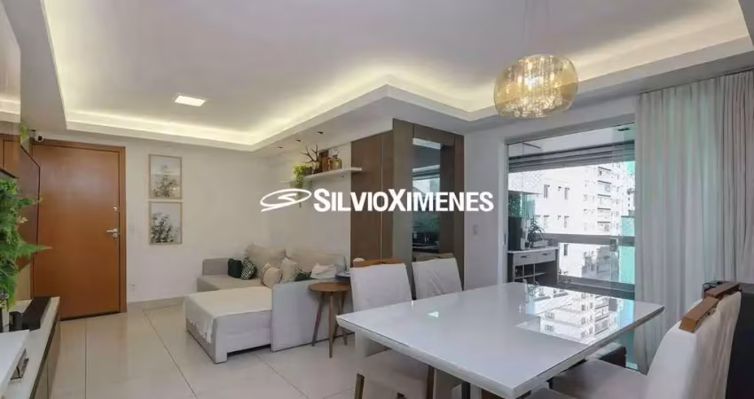Residencial › apartamento com 101,00 (m²), 3 quartos e 2 vagas para venda