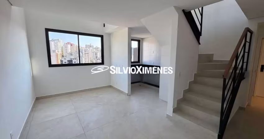 Residencial › cobertura no serra com 85,00 (m²), 2 quartos e 2 vagas para venda