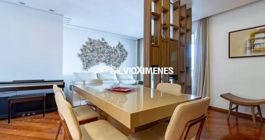 Residencial › apartamento no savassi com 116,00 (m²), 3 quartos e 3 vagas para venda