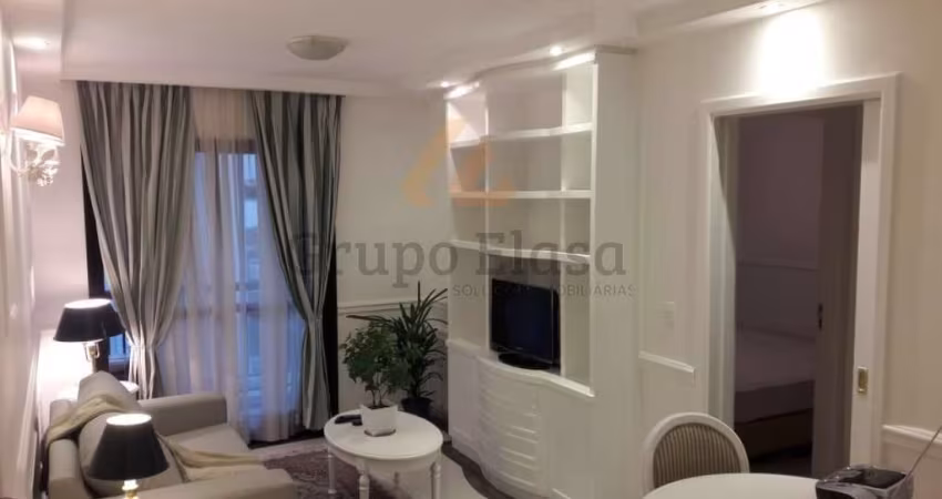 Flat mobiliado 37m² | 1 dormitório suíte | alto padrão em Moema