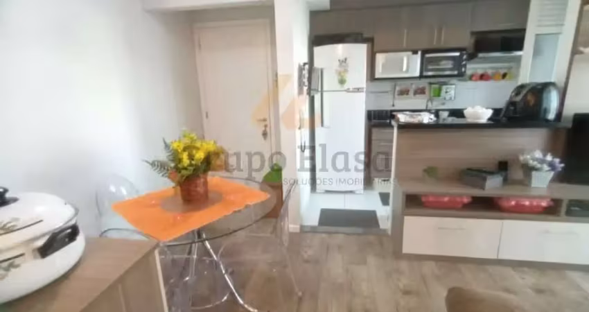 Apartamento semi-mobiliado à venda com 2 quartos e 1 vaga de garagem no bairro liberdade.