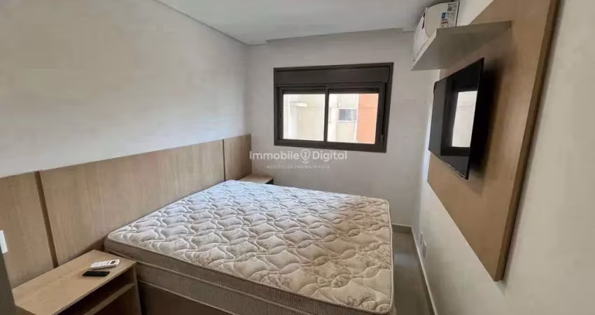 Locação studio mobiliado com 30m² no bairro vila prudência com ar condicionado