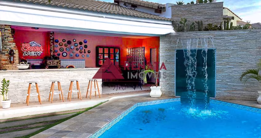 Morada de alto padrão no Cristal Lake: Exclusividade e conforto em cada detalhe.
