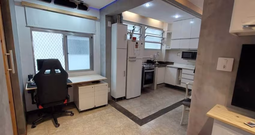 Apartamento com 1 Quarto e 1 banheiro à Venda, 48 m² por R$ 335.000 ( Porteira Fechada) no Gonzaga em Santos