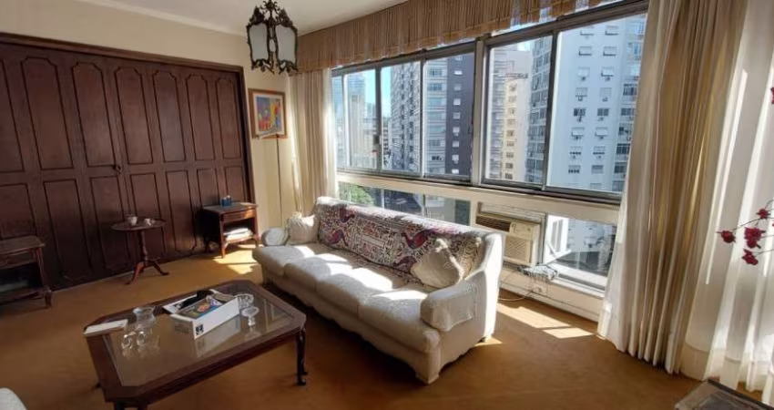 APARTAMENTO 3 DORMITÓRIOS, NO GONZAGA, 228,50M², 2 BANHEIROS COM 1 VAGA COLETIVA SUFICIENTE