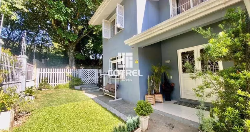 Casa 3 dormitórios e 2 vagas de garagem no bairro nossa senhora de lourdes local