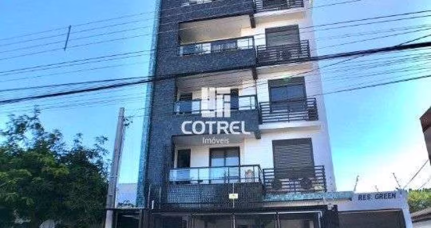 Apartamento no Residencial Green com 01 dormitório, sacada com churrasqueira, 01