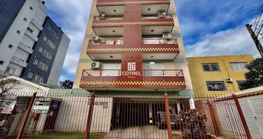 Apartamento mobiliado para locação com 1 dormitório, 1 vaga de garagem situado n