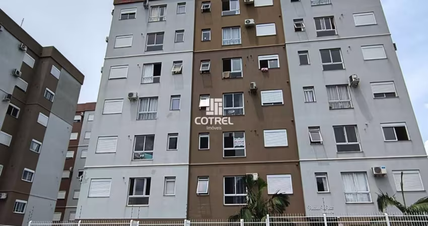 Apartamento semimobiliado para venda 1 dormitório situado no Bairro Camobi na ci