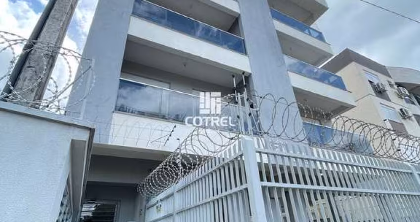 Apartamento para venda com 1 dormitório e garagem no centro de Camobi.