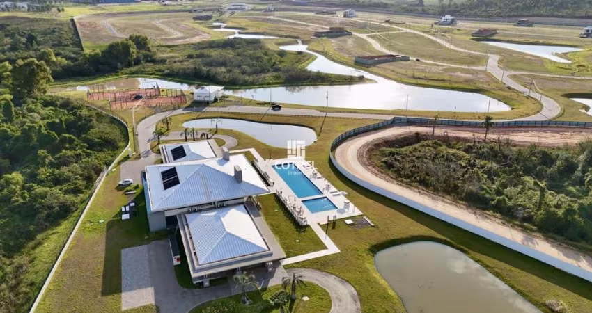Terreno 614,03m² no Residencial Estância dos Montes Home Resort localizado na BR