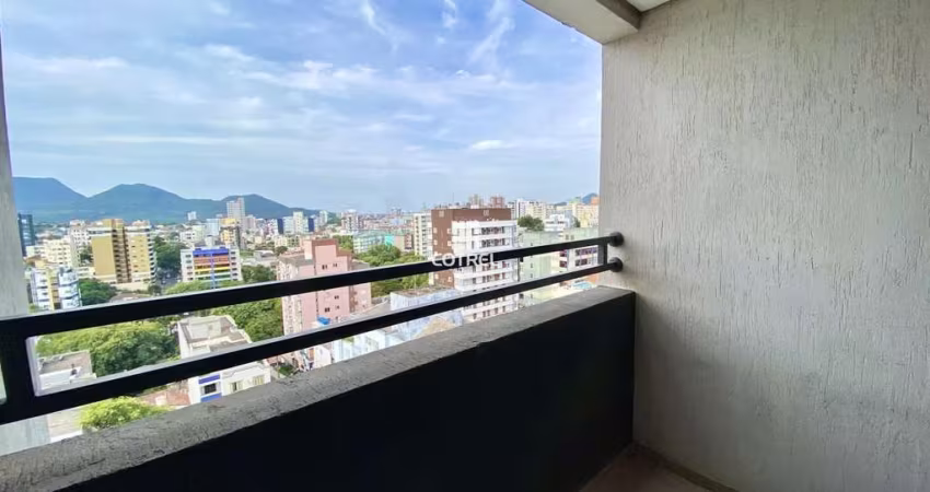 Apartamento à venda e para locação 1 dormitório, sacada e 1 vaga de garagem, sit