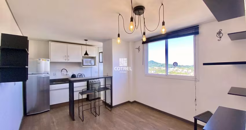 Apartamento à venda e para locação 1 dormitório, situado no bairro Nonoai, em Sa