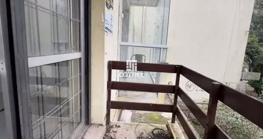 Apartamento para locação 01 dormitório, sacada, 01 vaga de garagem situado no ba